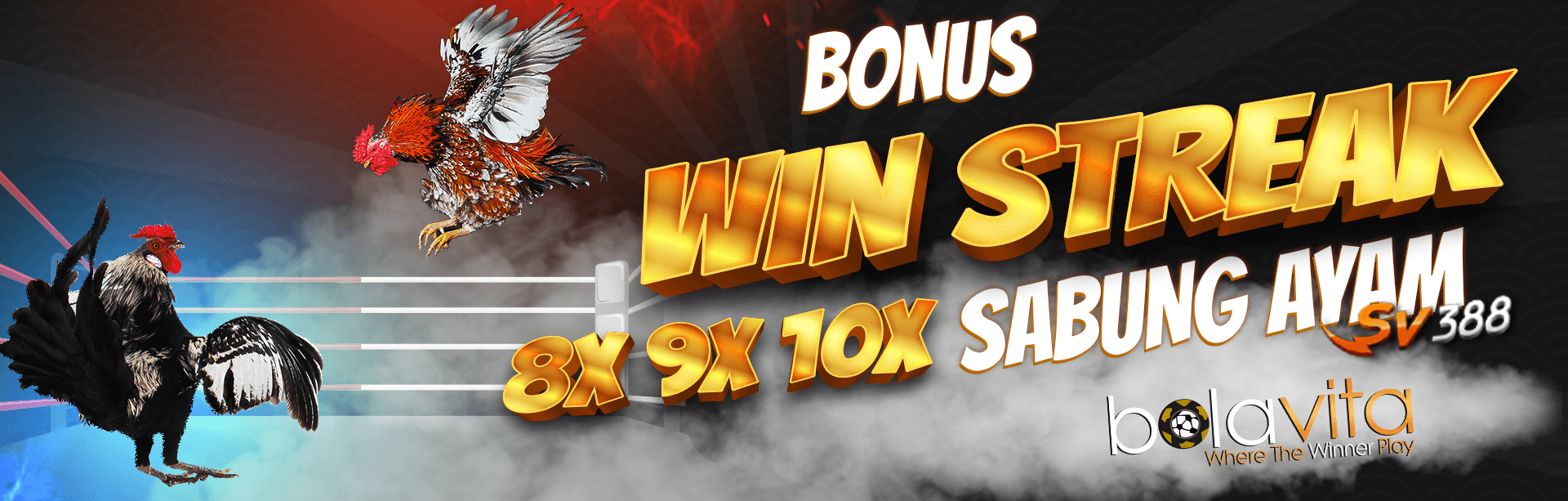 Bonus 8x 9x 10x Win Sabung Ayam Online